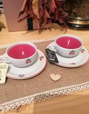 Bougies "Pause Gourmande cerises"