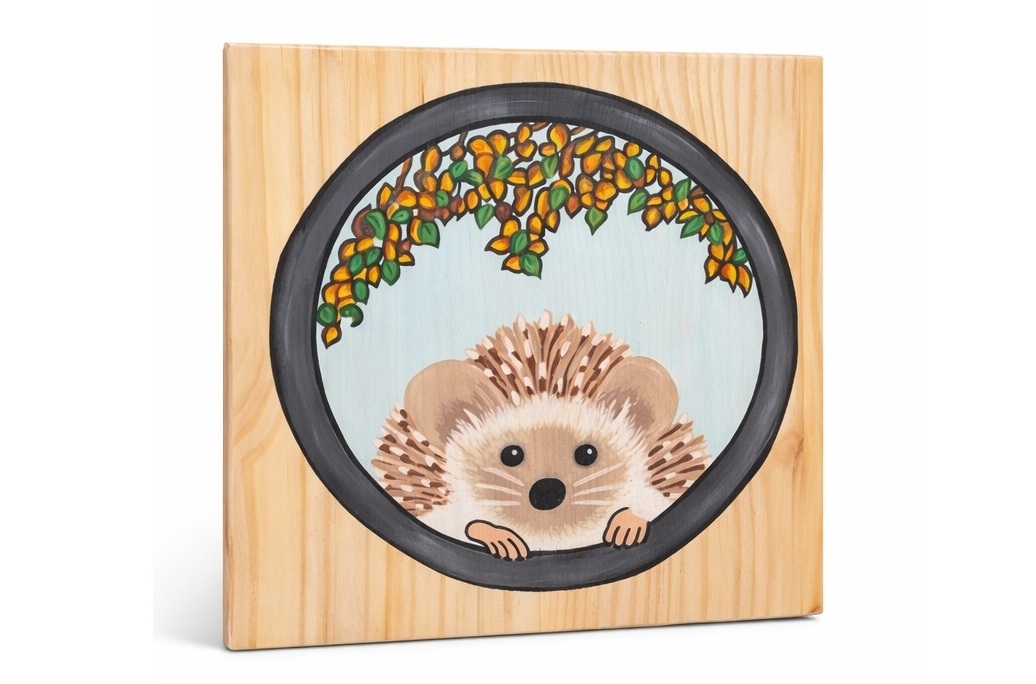 Cadres animaux sur bois "Les petits vaillants de la forêt " – Image 5