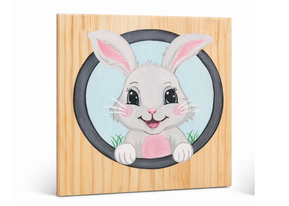 Cadres animaux sur bois "Les petits vaillants de la forêt " – Image 6