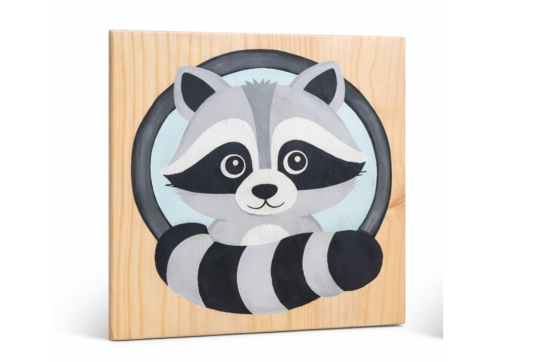 Cadres animaux sur bois "Les petits vaillants de la forêt " – Image 7