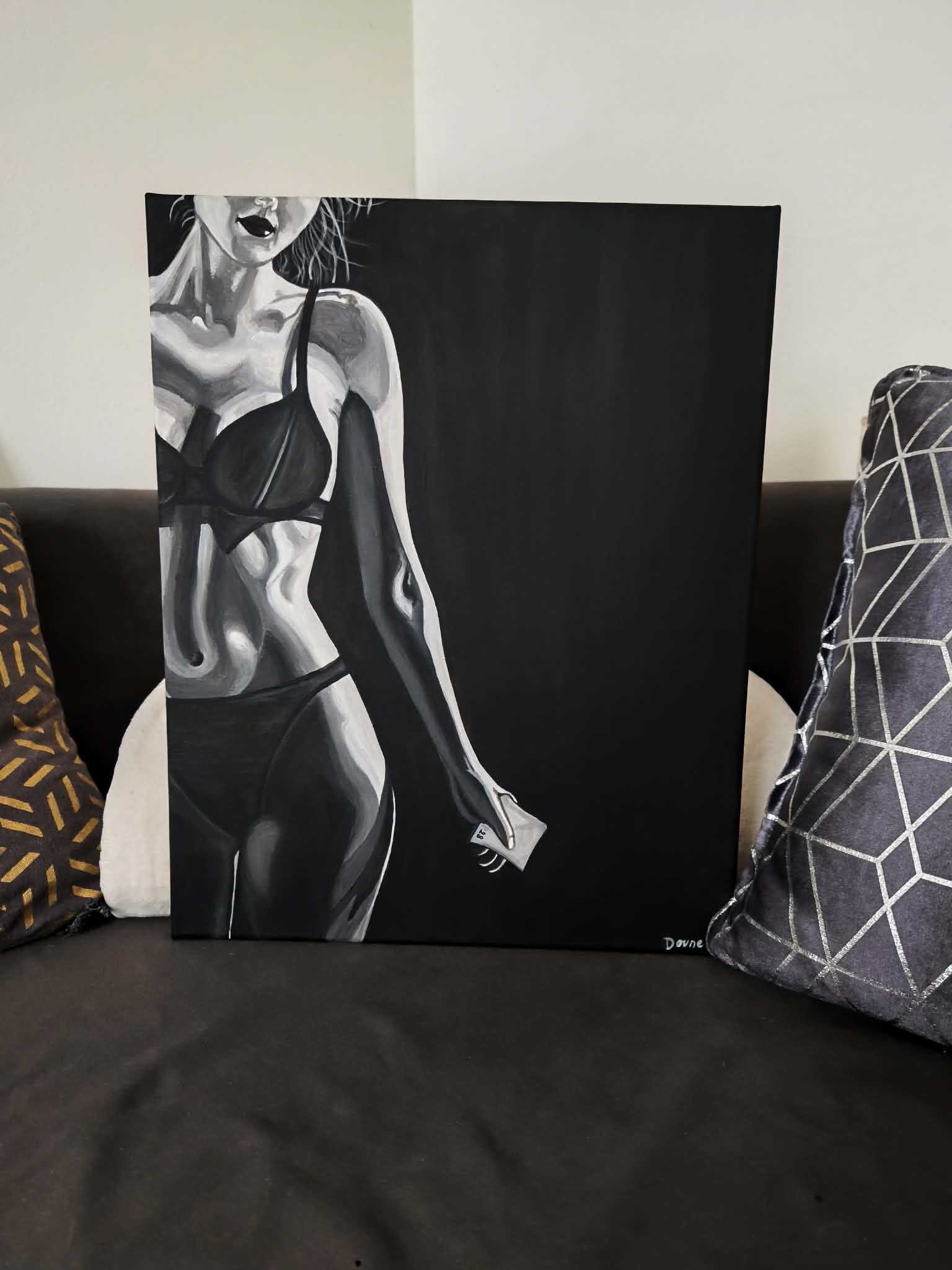 Peinture sur toile "Page 28" – Image 4