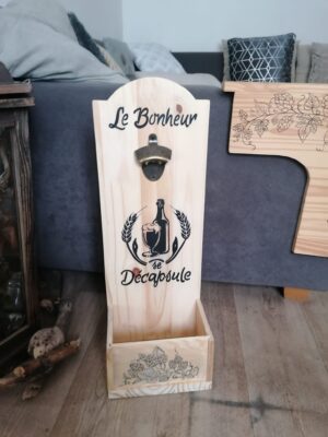 Décapsuleur "Le Bonheur se Décapsule"