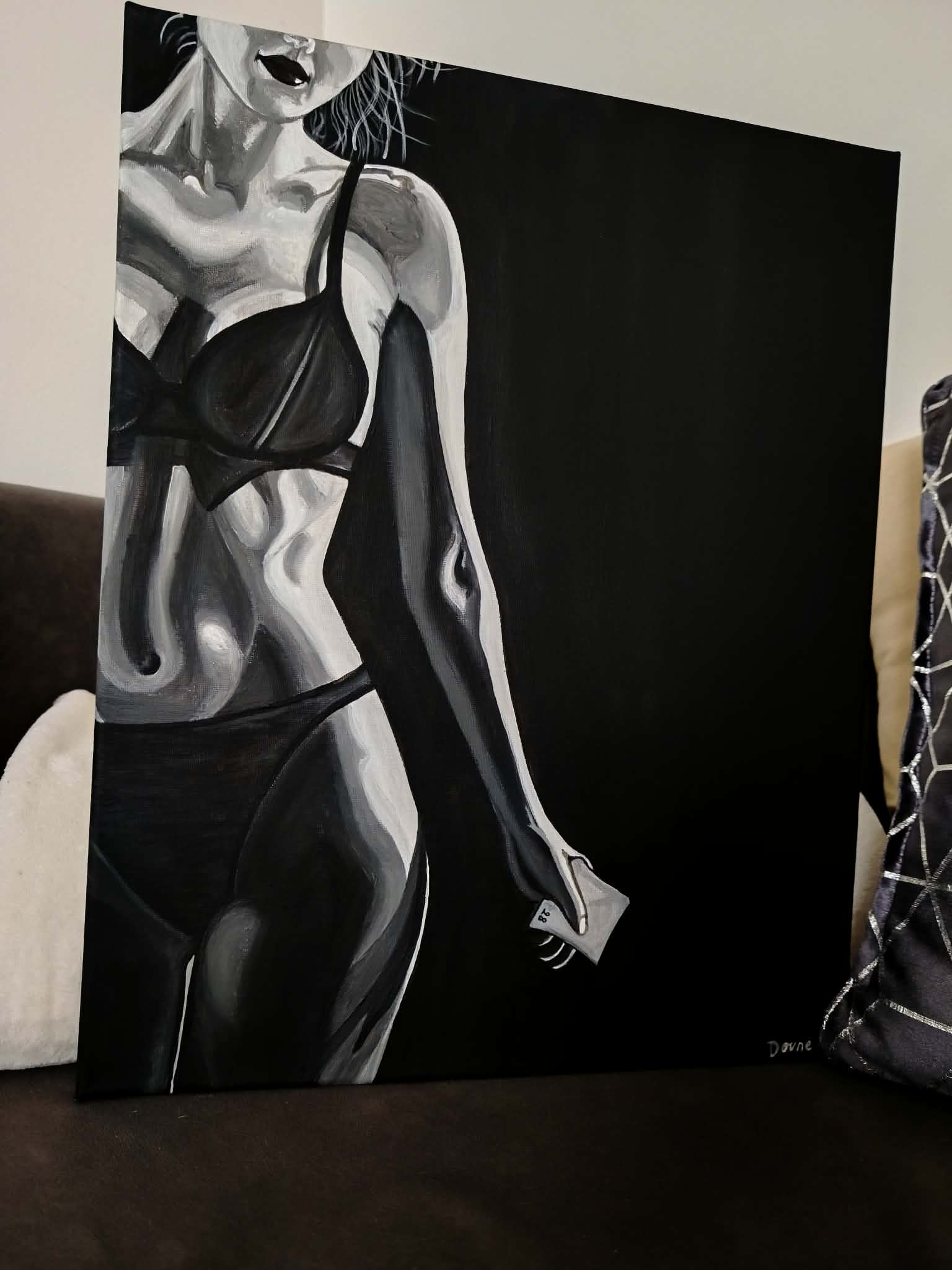 Peinture sur toile "Page 28" – Image 3