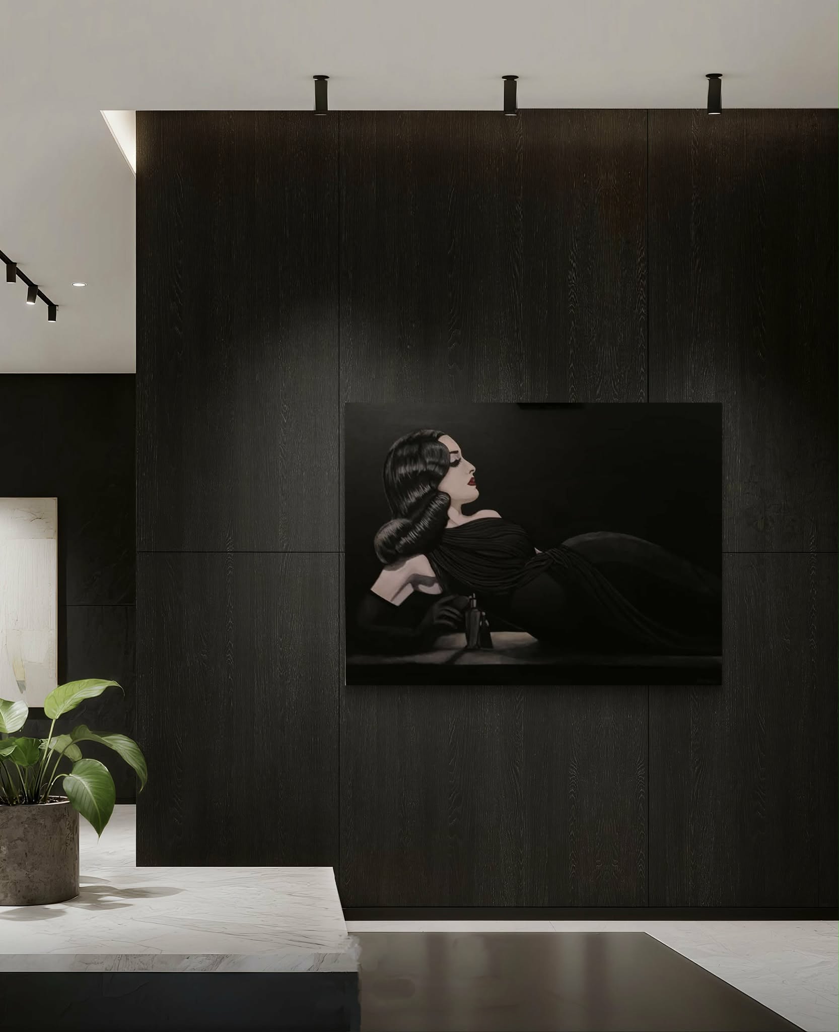 Peinture "Le Parfum" (Réservé)